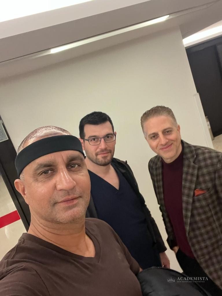 Atif: Day 0, after the procedure
